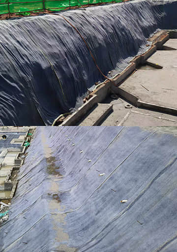 Foundation Slope Lining